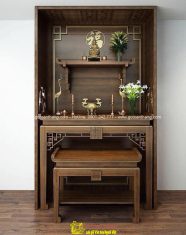kích thước bàn thờ đứng chung cư