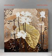 tranh sơn dầu vẽ trên chất liệu gì?