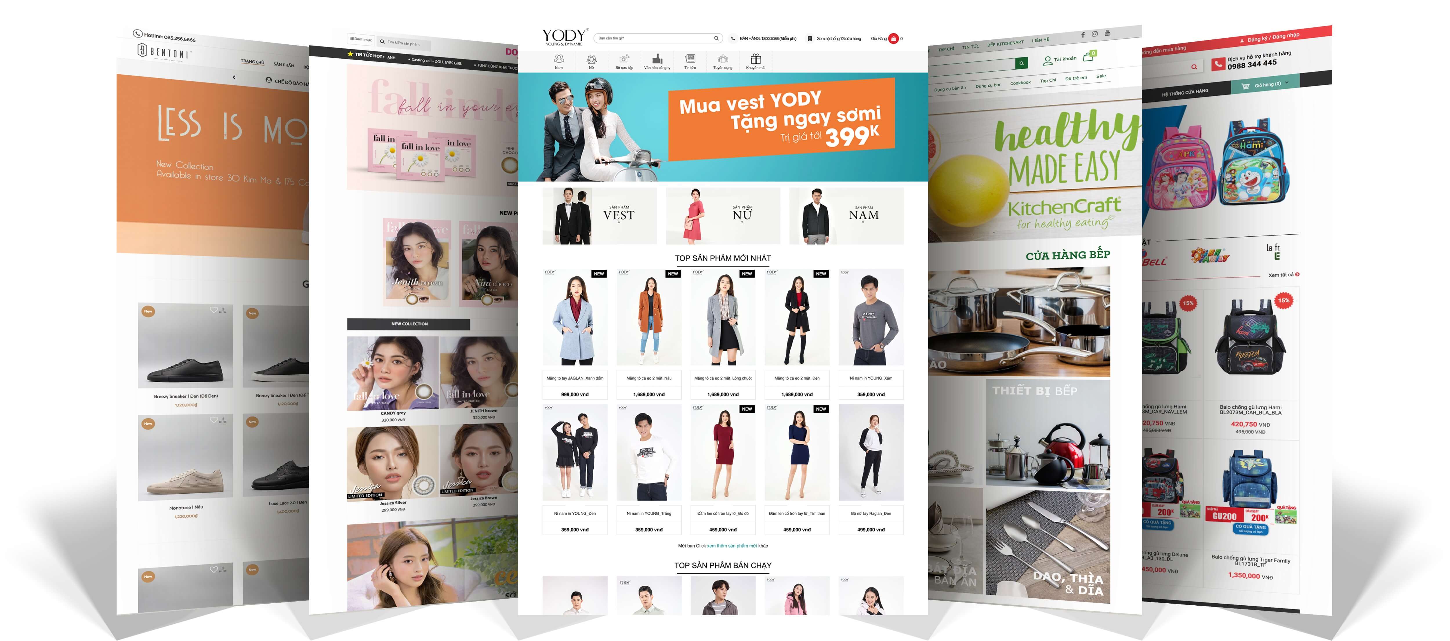 Giới thiệu các tính năng thiết kế website bởi Nhanh.vn - Nhanh.vn